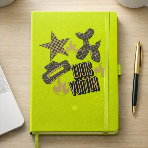 Handmade Other - Neon Green Notebook Journal